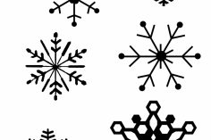 236x157 Snowflake Drawing Easy Of A Step