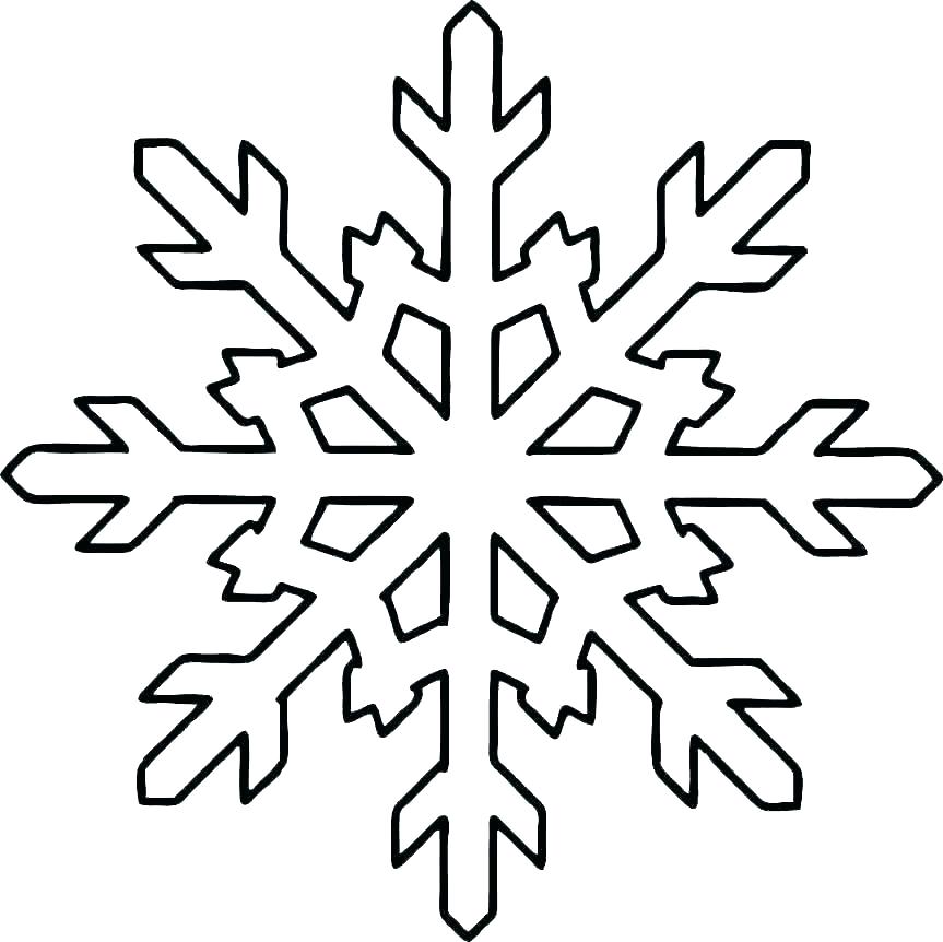 863x862 Best Snowflake Template Ideas On Paper Printable