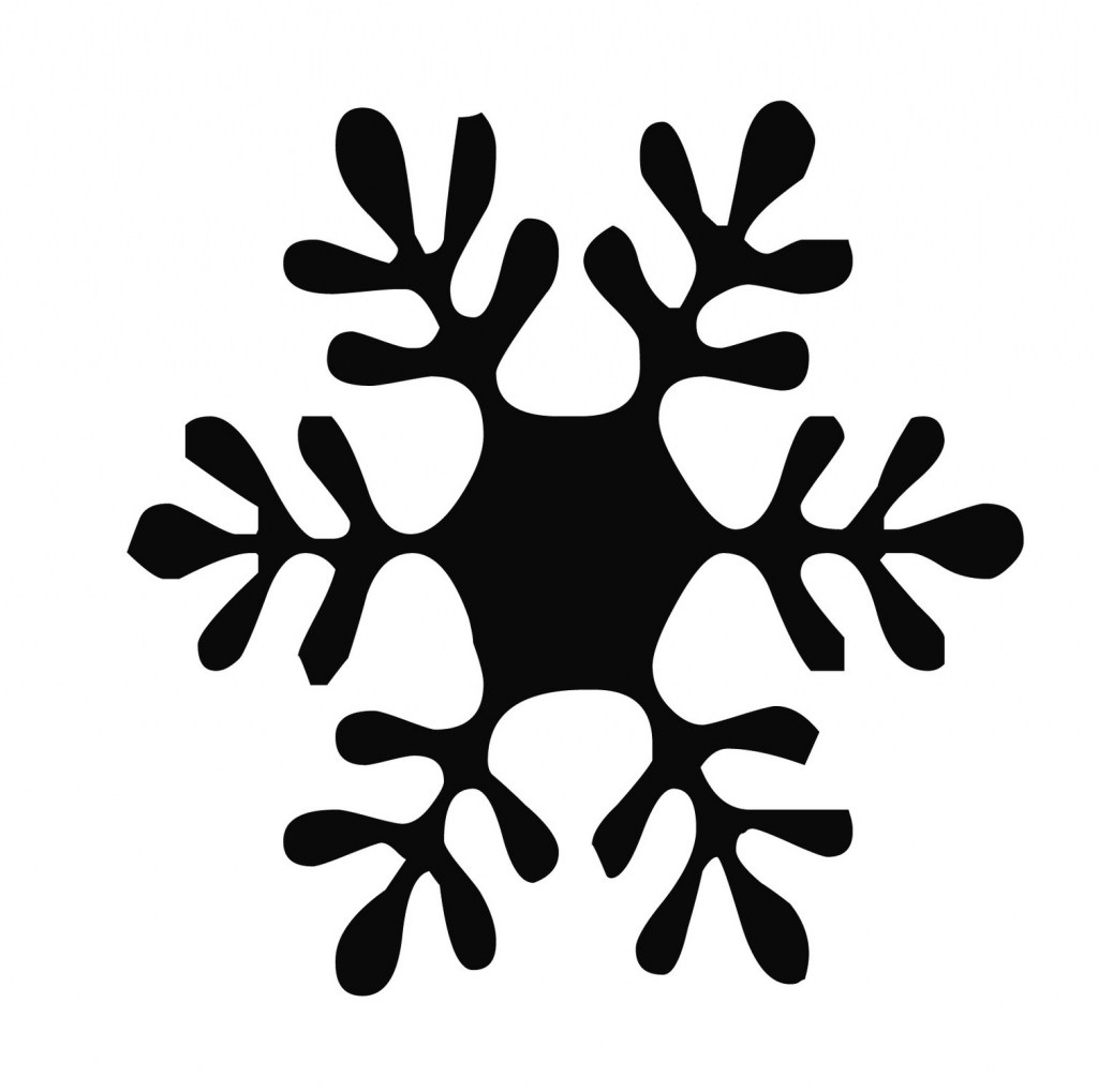 1024x1019 Line Drawing Snowflake Clipart Free Cute Puppy Pictures Ideas