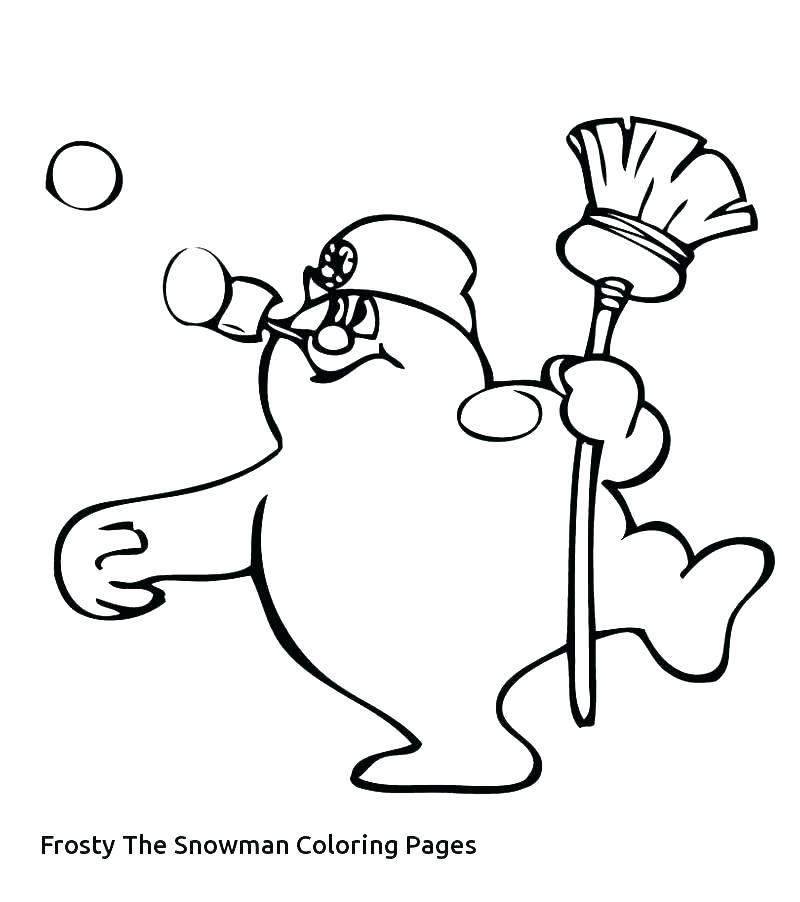 800x902 Frosty The Snowman Printable Pictures Coloring