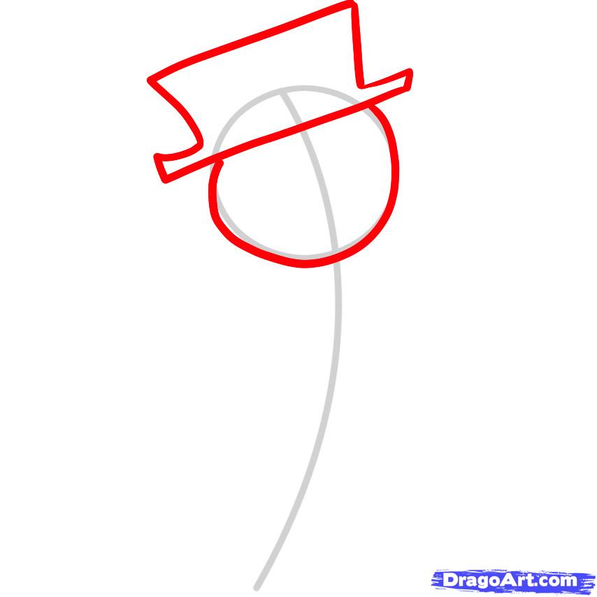 854x854 Step How To Draw A Snowman For Kids