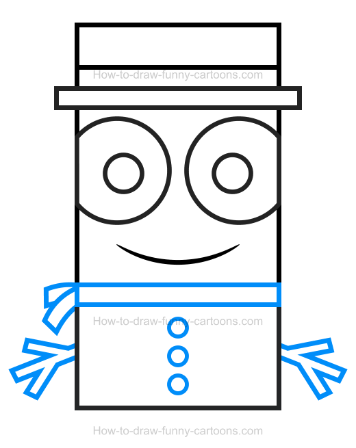 520x655 Snowman Clipart Drawing