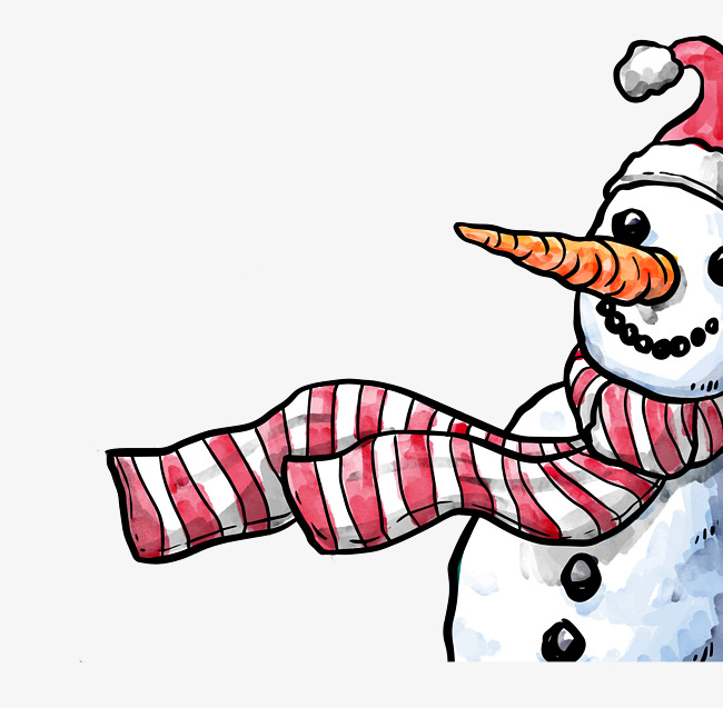 650x637 Download Drawing Snowman, Snowman Clipart, Watercolor, Vector Png
