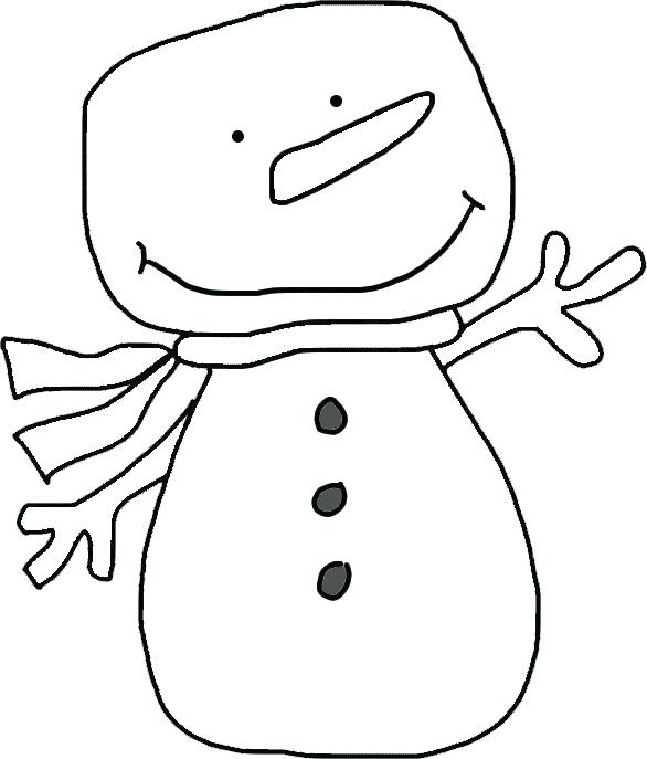 586x687 Snowmen Drawings Image Titled Draw A Snowman Step Snowman