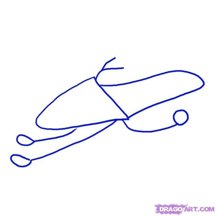 700x700 Draw A Snowmobile, Step