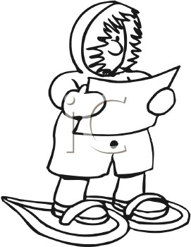 271x350 Snowshoe Clipart