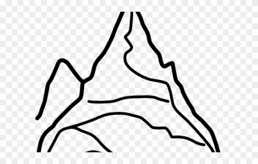 880x560 Simple Clipart Mountain