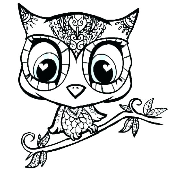 600x607 Coloring Pictures Of Owls Cartoon Owl Coloring Pages Coloring Owls