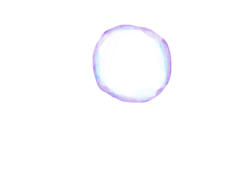 800x600 Soap Bubble A Landscape Speedpaint Drawing