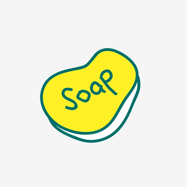 640x640 soap daily necessities illustration cute stick line drawing, soap