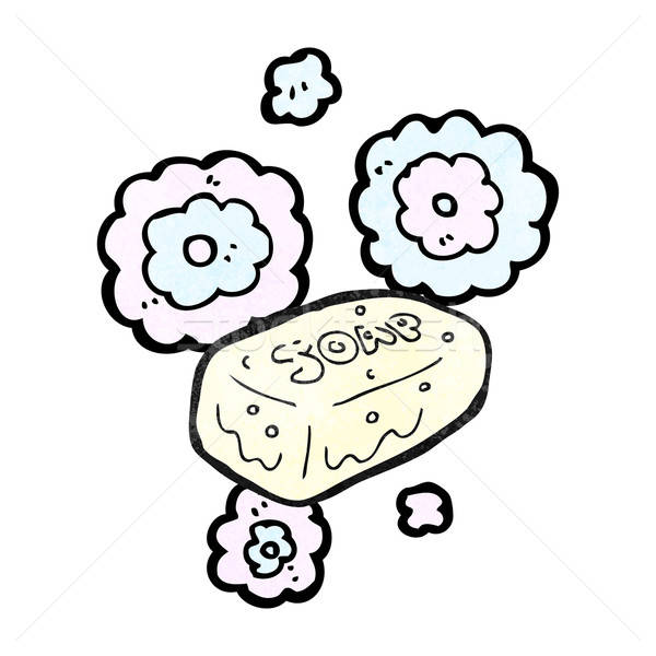 600x600 Cartoon Bar Of Soap Vector Illustration Lineartestpilot