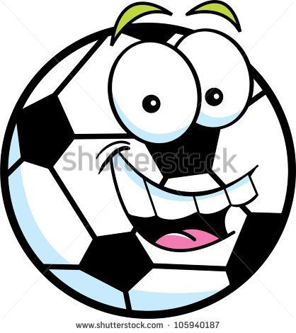 418x470 Learn How To Draw A Cartoon Soccer Ball, Patterned