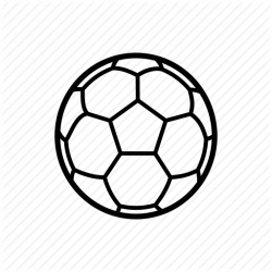 250x250 soccerball drawing line, picture