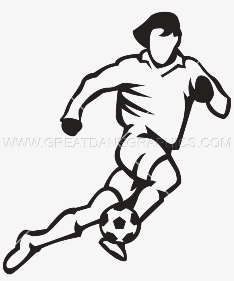 820x987 Download Soccer Player Drawing Transparent Clipart
