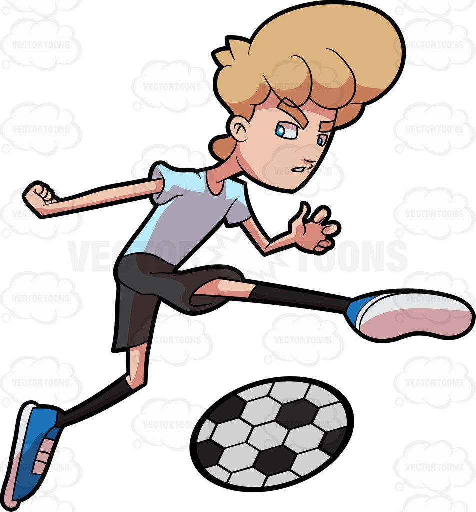 952x1024 Soccer Ball And Cleats Clipart