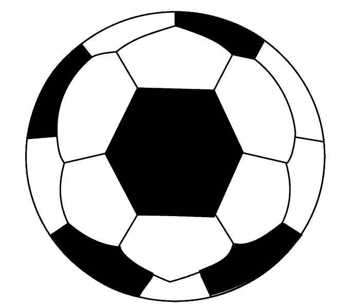 678x600 soccerball drawing easy transparent png clipart free download