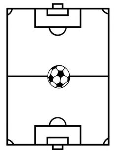 Soccer Field Drawing