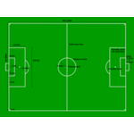 150x150 Soccer Field Vector Drawing