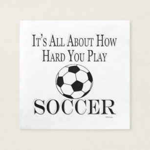 307x307 Soccer Goalie Napkins Zazzle
