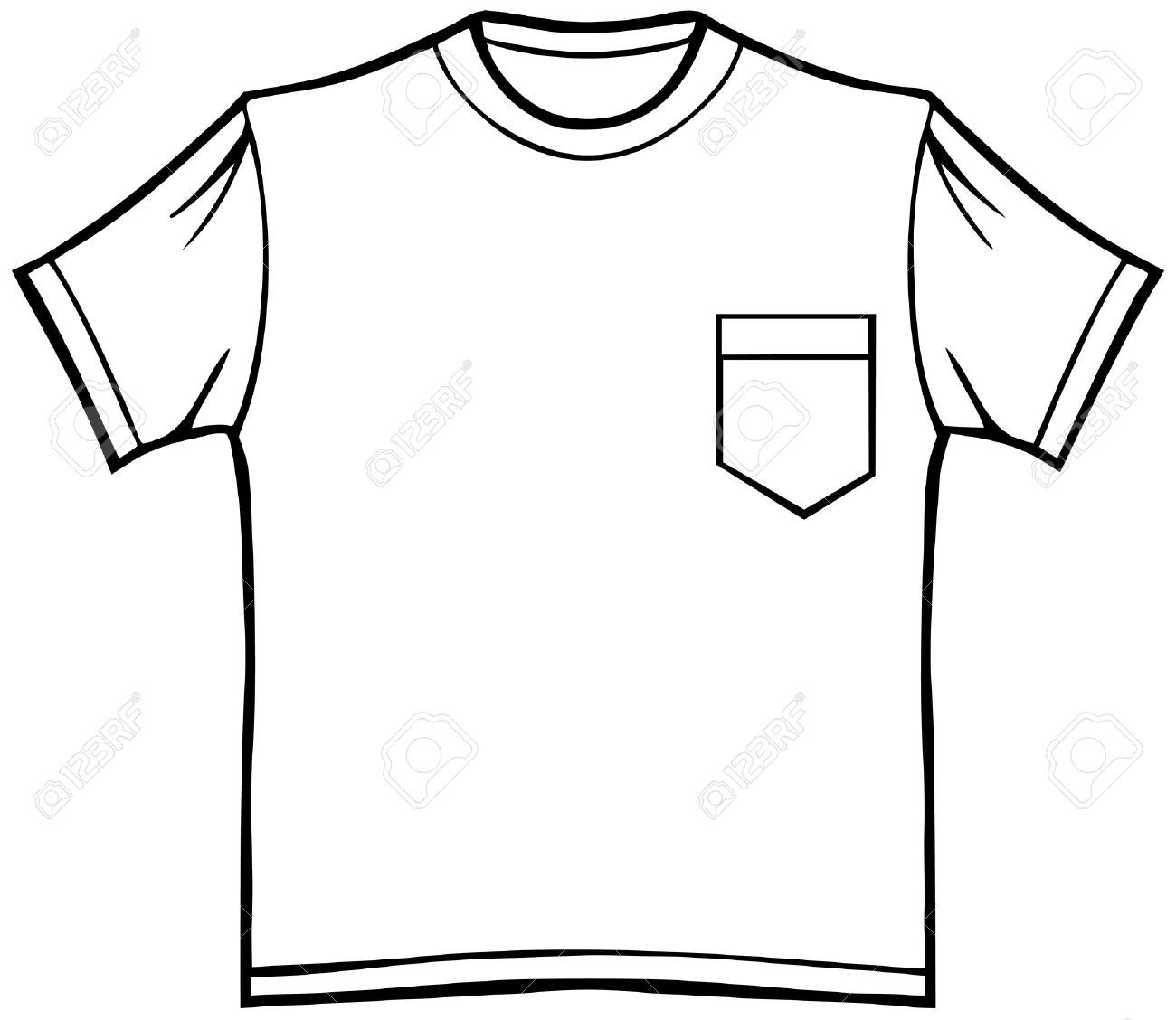 1300x1128 Collection Of Free Shirt Clipart Black And White Amusement