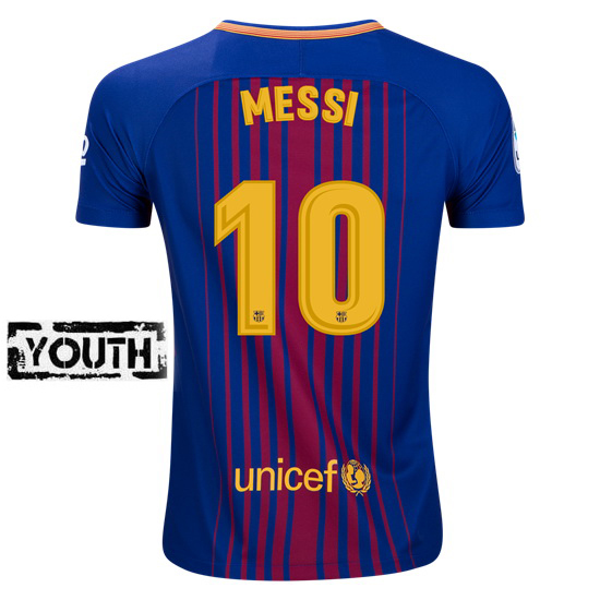 550x550 Buy Barcelona Lionel Messi Youth Home Soccer Jersey