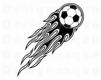 340x270 Soccer Ball Clipart Etsy