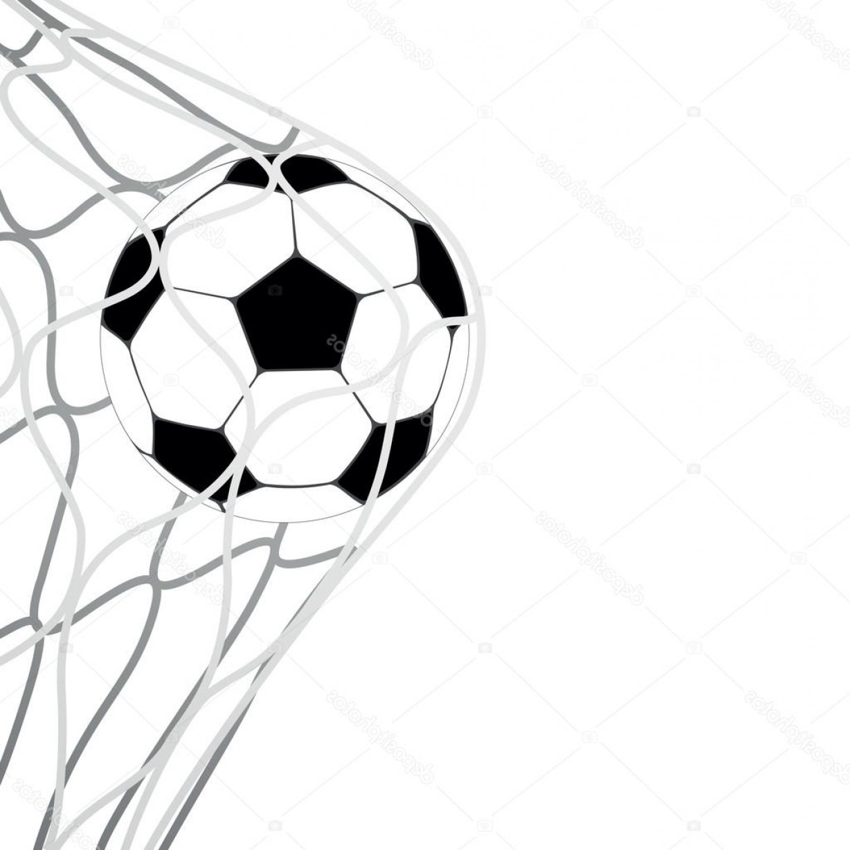 1228x1228 Soccer Ball Goal Vector Lazttweet