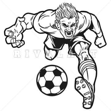 361x361 Soccer Clipart Drawing