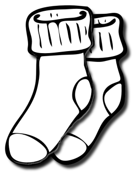 278x360 Collection Of Free Socks Clipart Coloring