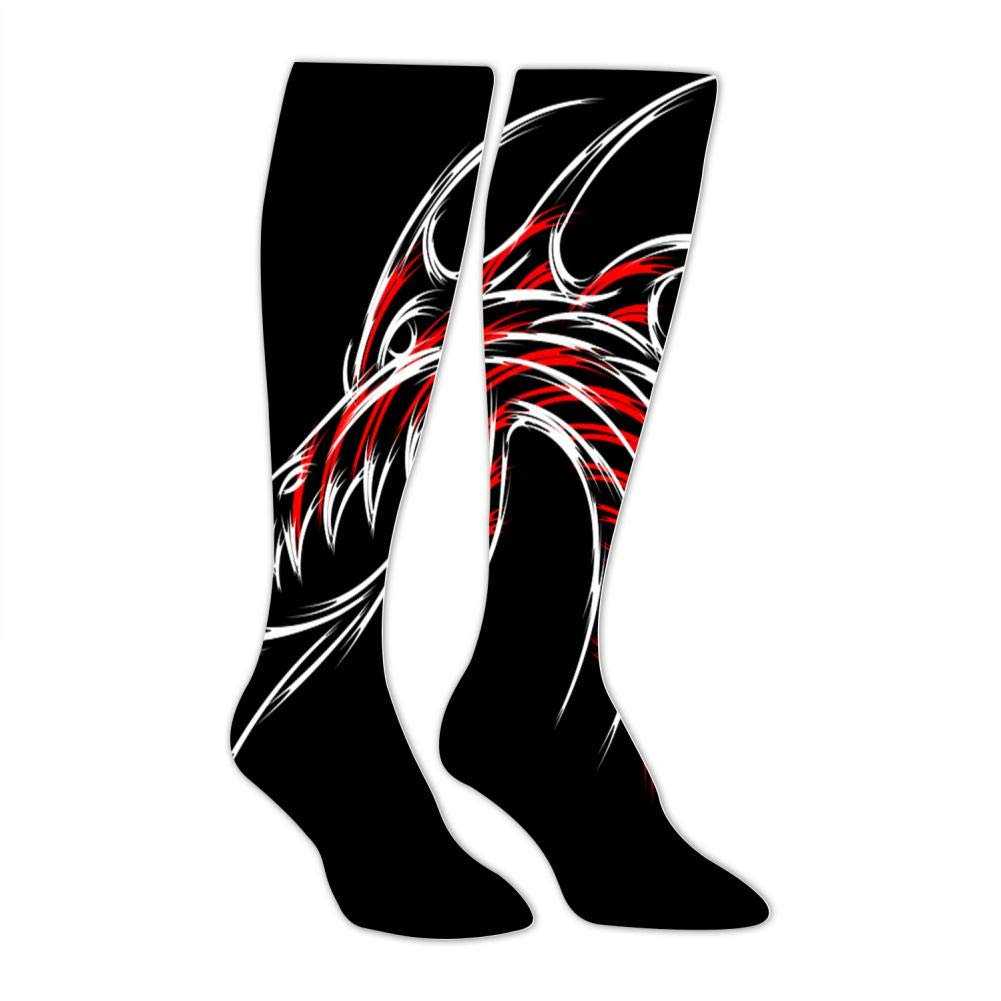 1001x1001 Drawing Of Dragon Stockings Female Spring And Autumn