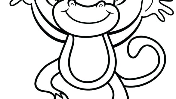 585x329 Printable Monkey Template Free Printable Sock Monkey Template
