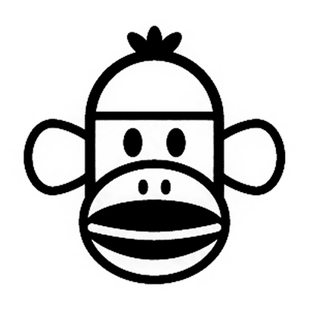 1000x1000 Sock Monkey