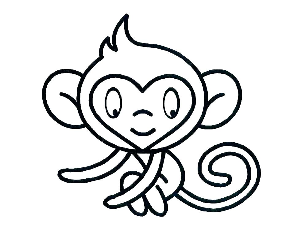 994x768 Sock Monkey Coloring Pages Running