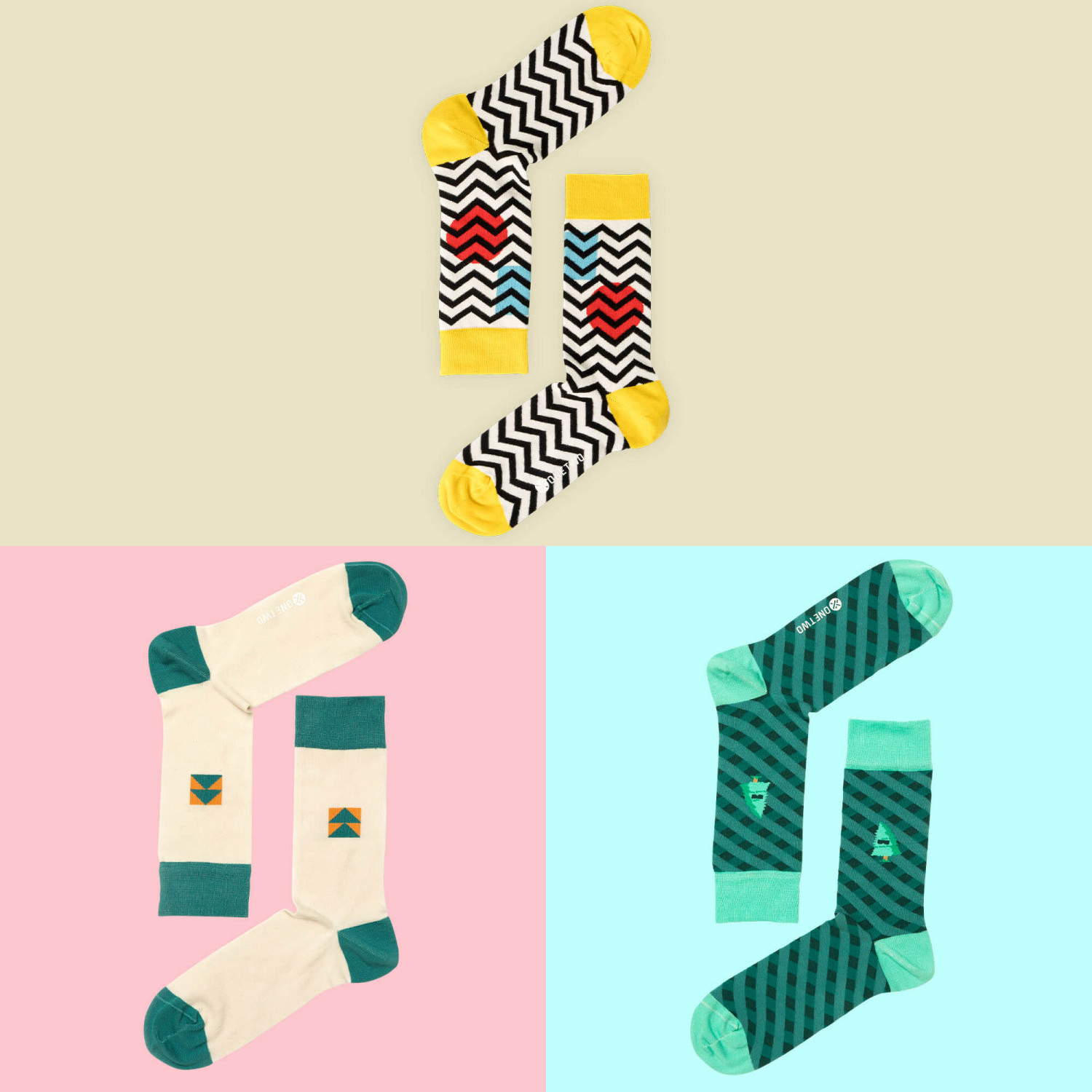 1500x1500 Rocky Sock Mix Multicolor Pack