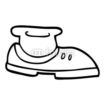 400x400 Line Drawing Cartoon Shoe With Sock Buy Photos Ap Images
