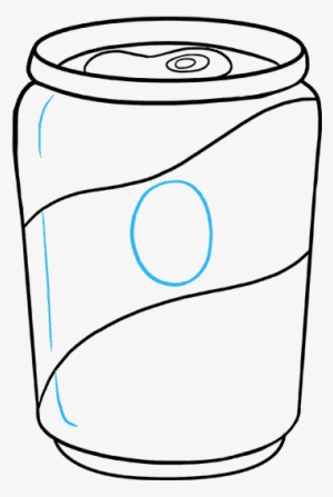 300x447 How To Draw Soda Can