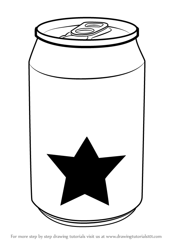 596x842 Learn How To Draw A Soda Can