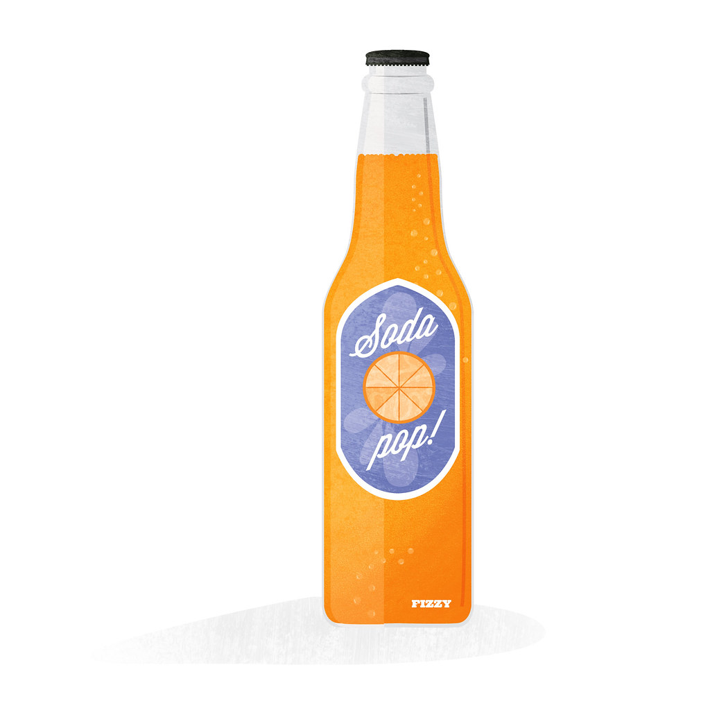 1024x1024 Orange Cream Soda Daily Lunch Drawing