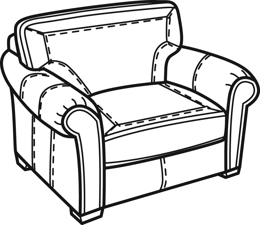 887x769 Collection Of Free Sofa Drawing Chair Download On Ui Ex