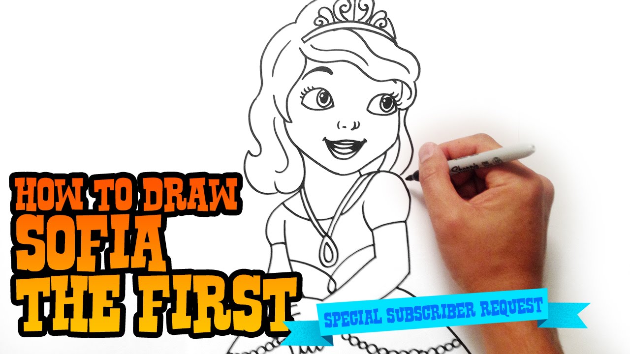 1280x720 How To Draw Sofia The First