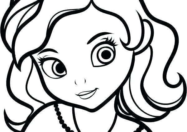 600x425 Sofia The First Colouring