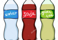 200x140 Vector Art Soft Drink Bottle Set Clipart Drawing
