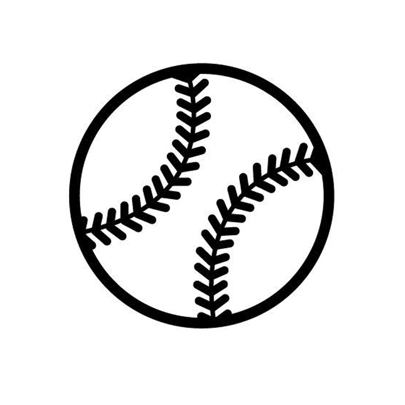 800x800 Softball Drawing For Free Download