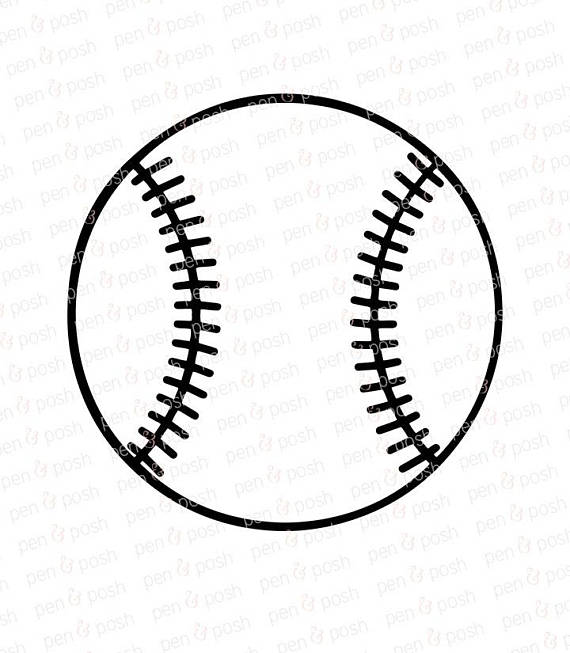 570x653 Softball Drawing Soft Ball For Free Download