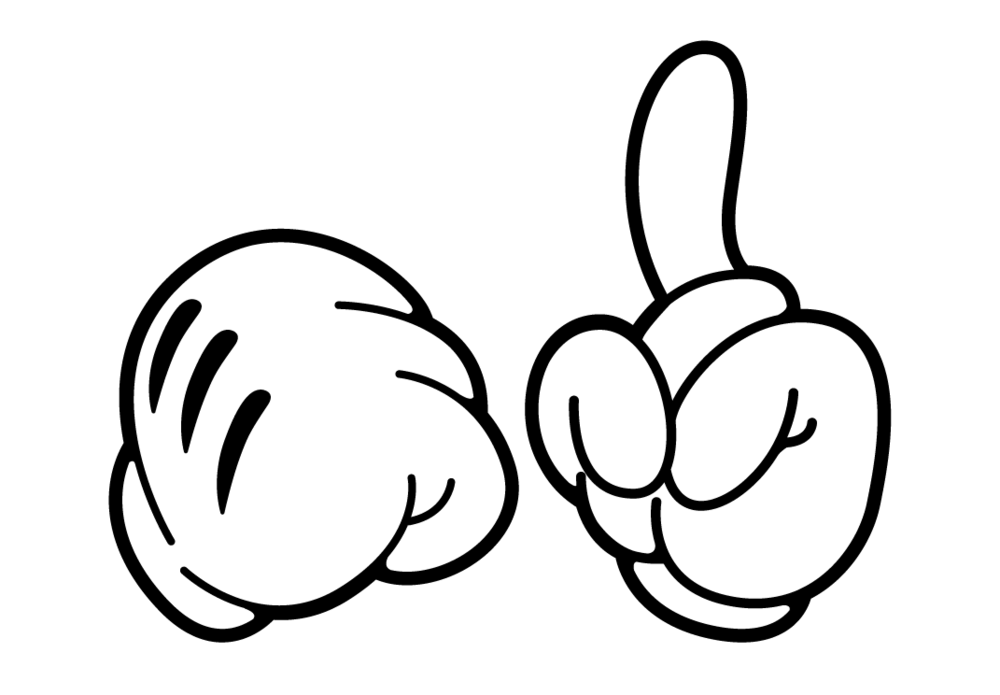 1000x695 Gloves Drawing Free Download On Unixtitan