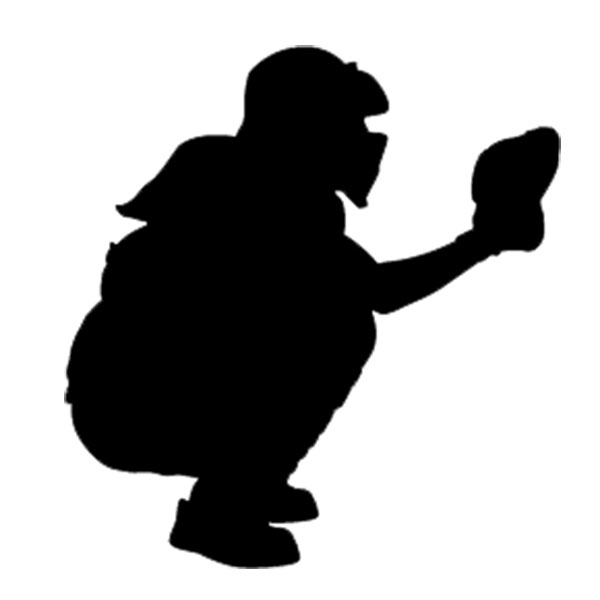 600x600 Softball Drawing Softball Catcher For Free Download
