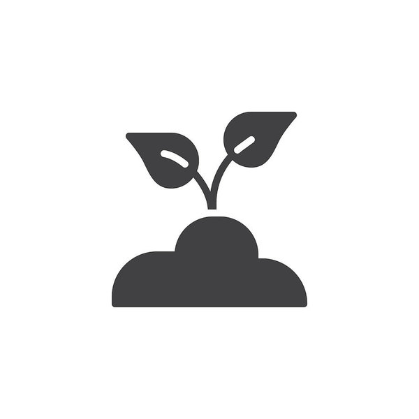 600x600 Growing Sprout In Soil Vector Icon Art Print