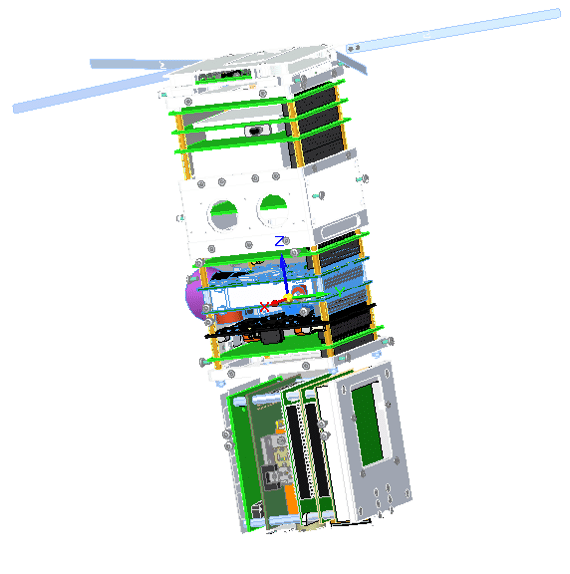 570x574 Aalto Cad Drawing With The Solar Panels And Aluminium Frame
