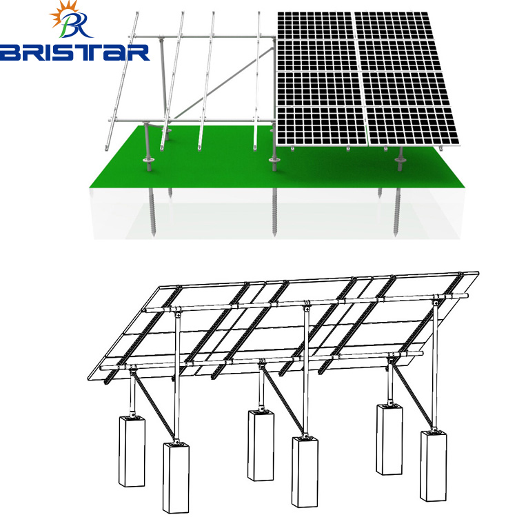 750x750 Low Price Solar Panel Mounting Structure System