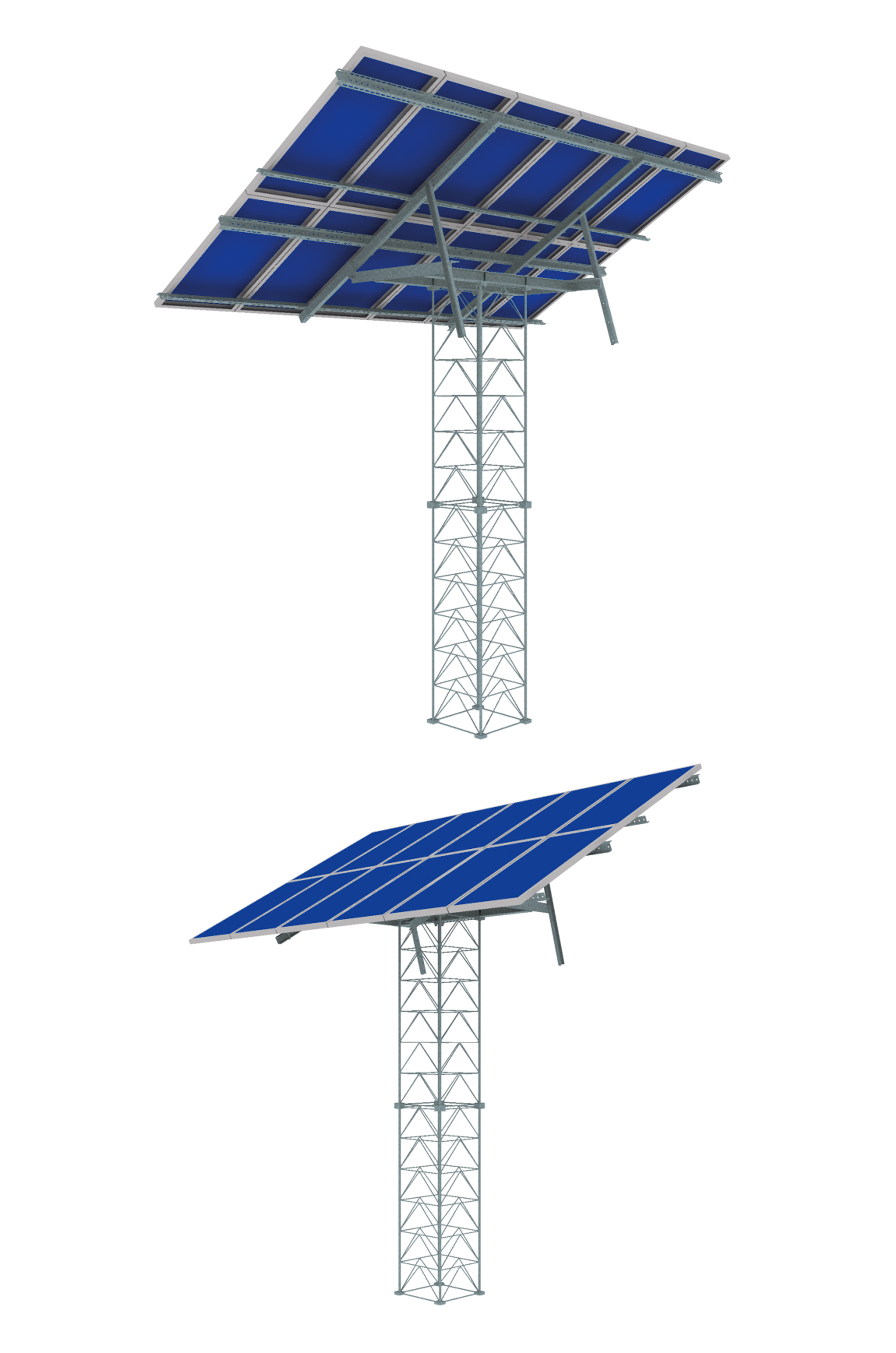 2650x4000 Mast Solar Support